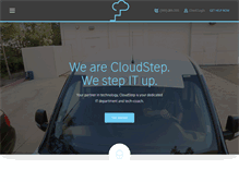 Tablet Screenshot of cloudstep.com